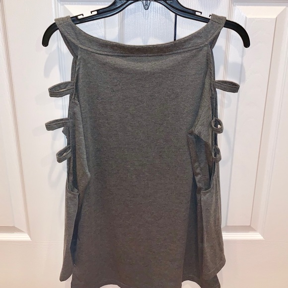 T.J Maxx Cutout cold shoulder top - Picture 2 of 3